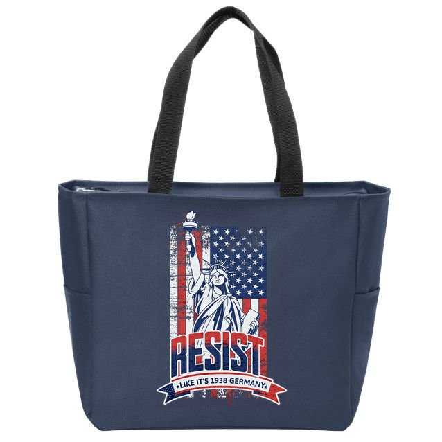 Resist Like It'S 1938 Germany Political Protest Project 2025 Zip Tote Bag