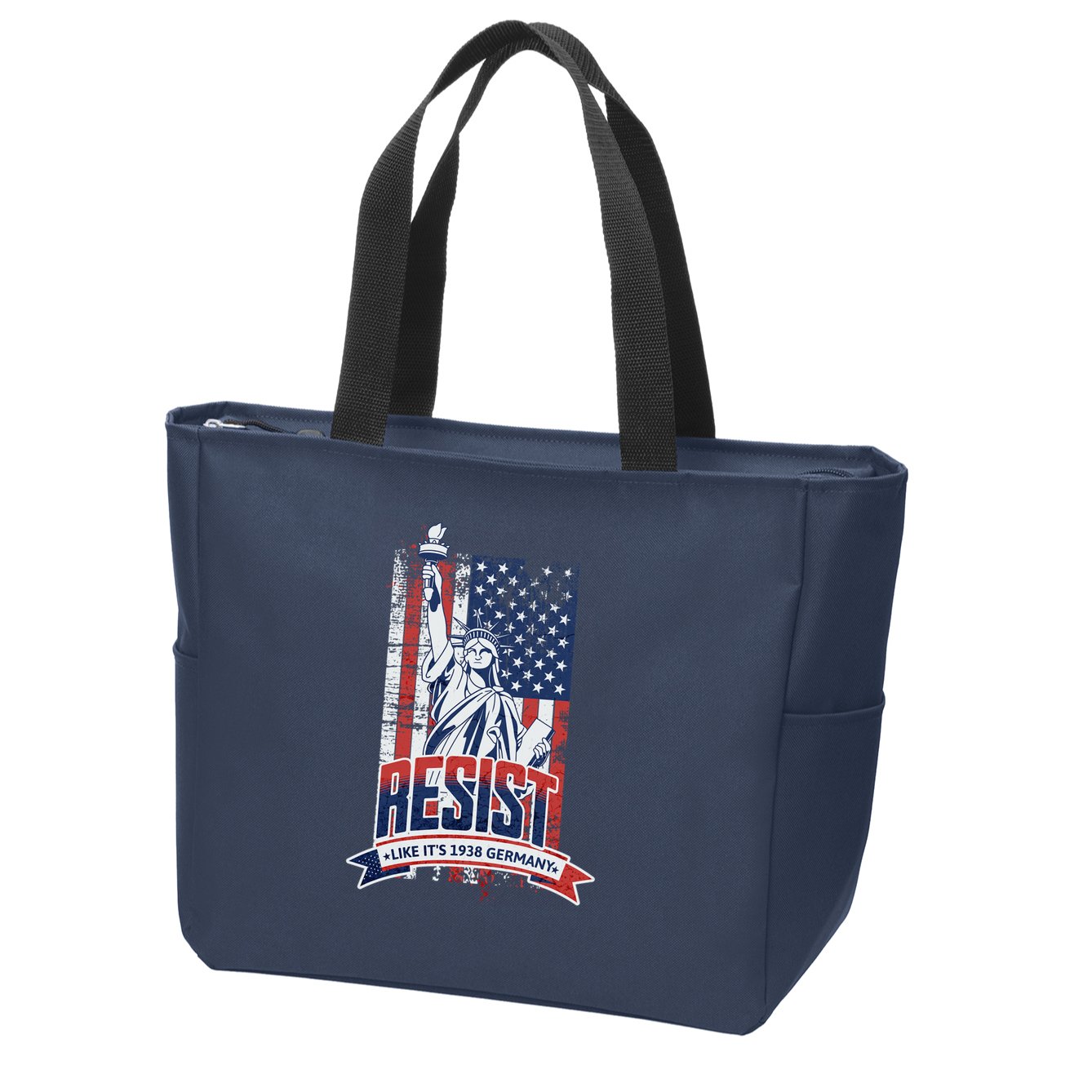 Resist Like It'S 1938 Germany Political Protest Project 2025 Zip Tote Bag