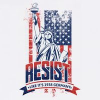 Resist Like It'S 1938 Germany Political Protest Project 2025 Garment-Dyed Sweatshirt