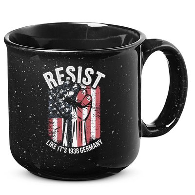 Resist Like Its 1938 Germany 15oz Campfire Ceramic Mug