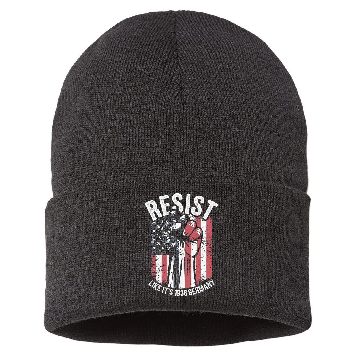 Resist Like Its 1938 Germany Sustainable Knit Beanie