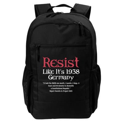 Resist Like It'S 1938 Germany Retro Backpack