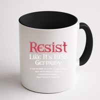 Resist Like It'S 1938 Germany Retro Mug
