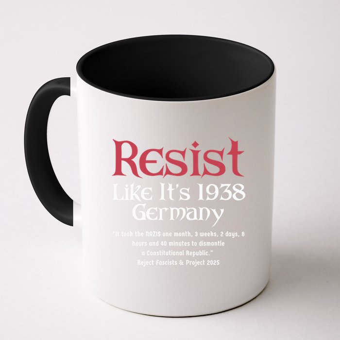 Resist Like It'S 1938 Germany Retro Mug