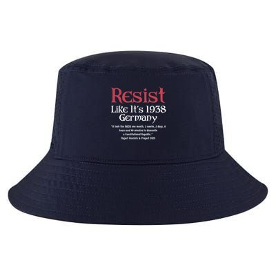 Resist Like It'S 1938 Germany Retro Cool Comfort Performance Bucket Hat