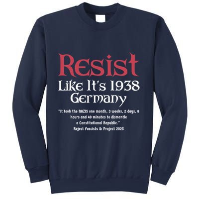 Resist Like It'S 1938 Germany Retro Sweatshirt