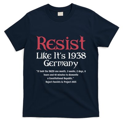 Resist Like It'S 1938 Germany Retro T-Shirt