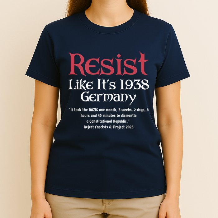 Resist Like It'S 1938 Germany Retro T-Shirt