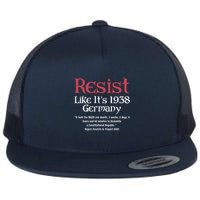 Resist Like It'S 1938 Germany Retro Flat Bill Trucker Hat