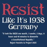 Resist Like It'S 1938 Germany Retro Baby Bodysuit