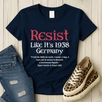 Resist Like It'S 1938 Germany Retro Womens T-Shirt