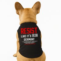 Resist like it's 1938 Germany Reject Fascism Project 2025 Doggie Tank