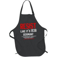 Resist like it's 1938 Germany Reject Fascism Project 2025 Apron