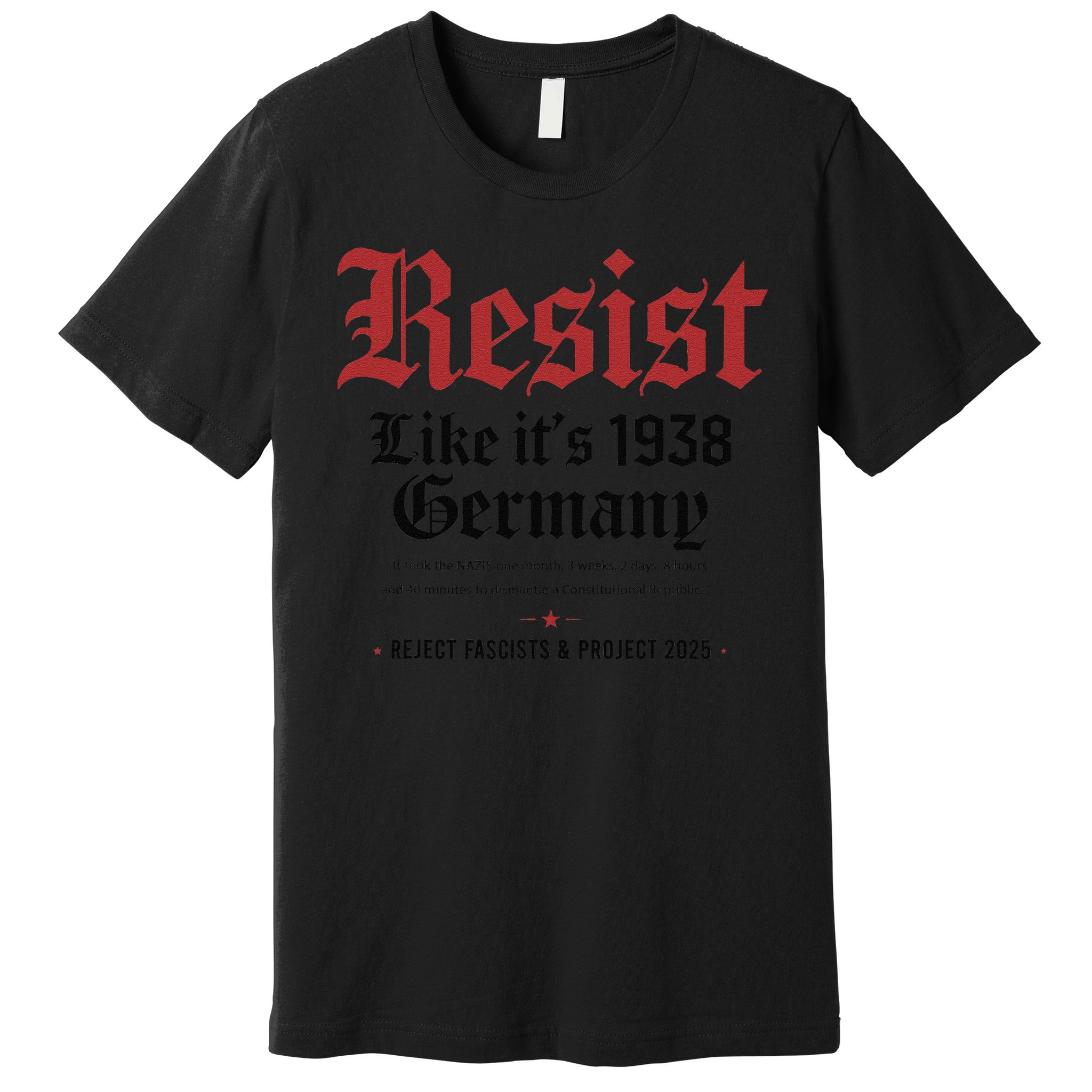Resist Like Its 1938 Germany Premium T-Shirt