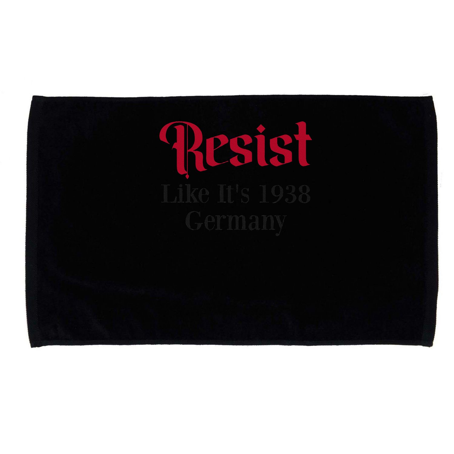 Resist Like Its 1938 Germany Microfiber Hand Towel