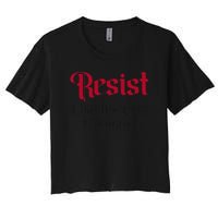 Resist Like Its 1938 Germany Women's Crop Top Tee