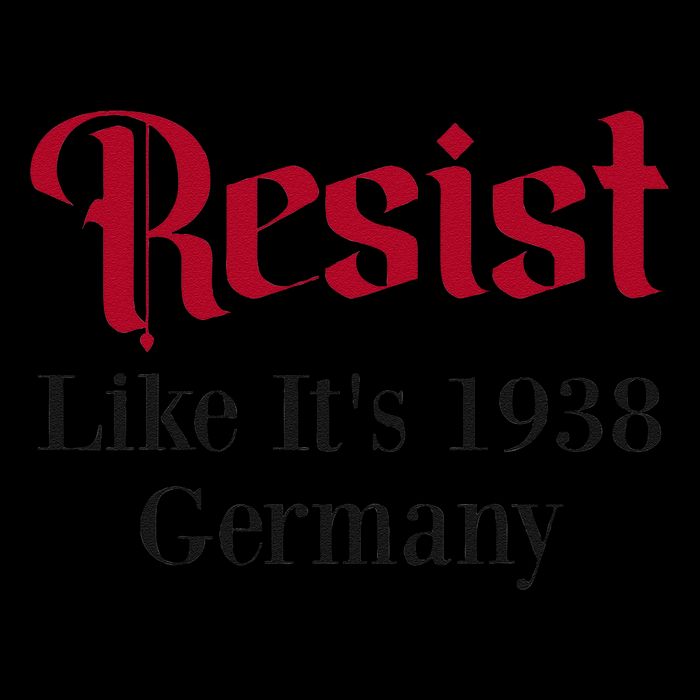 Resist Like Its 1938 Germany Cropped Pullover Crew
