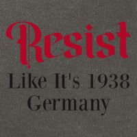 Resist Like Its 1938 Germany Cotton Canvas Backpack