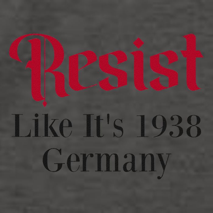 Resist Like Its 1938 Germany Vector Backpack