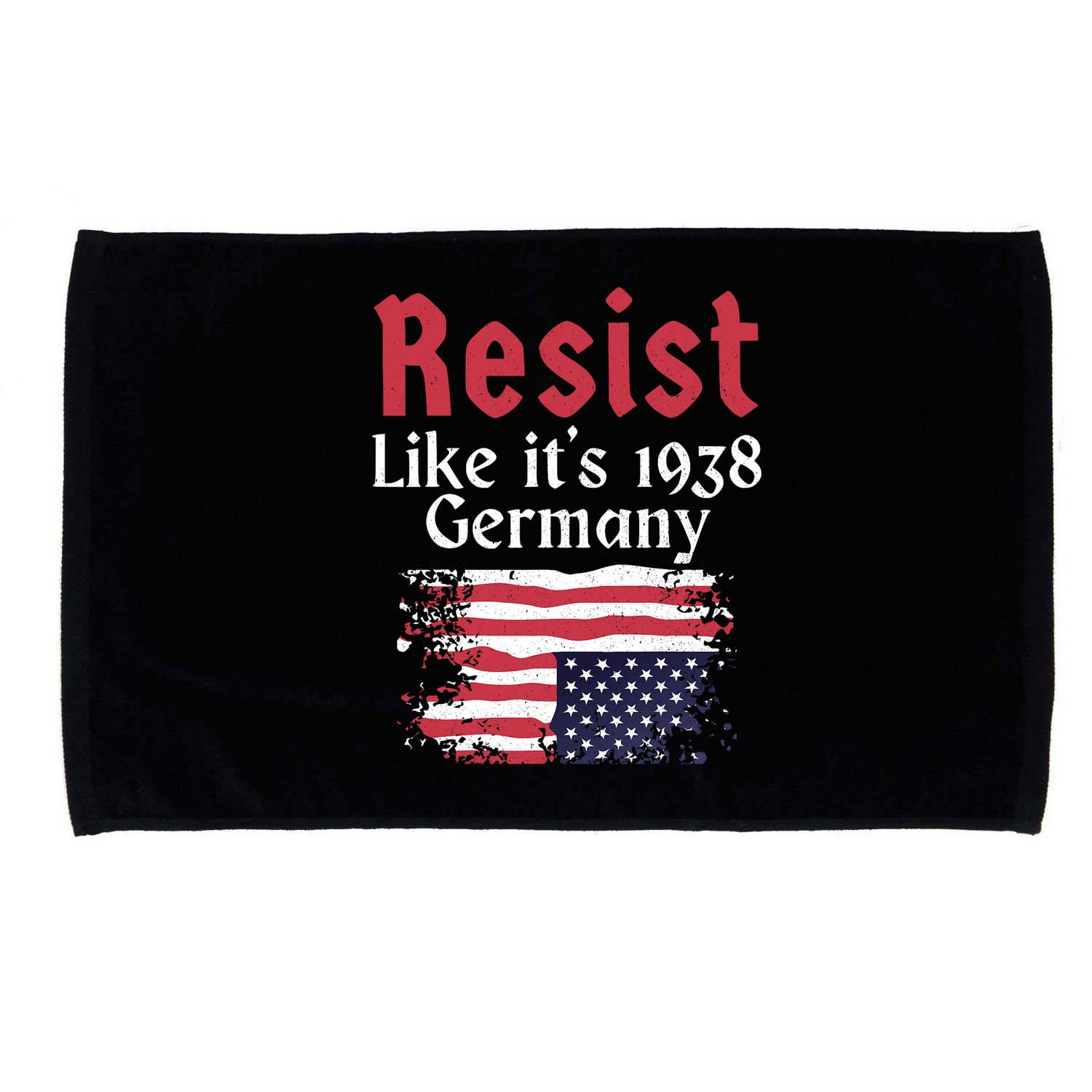 Resist Like It's 1938 Germany Microfiber Hand Towel