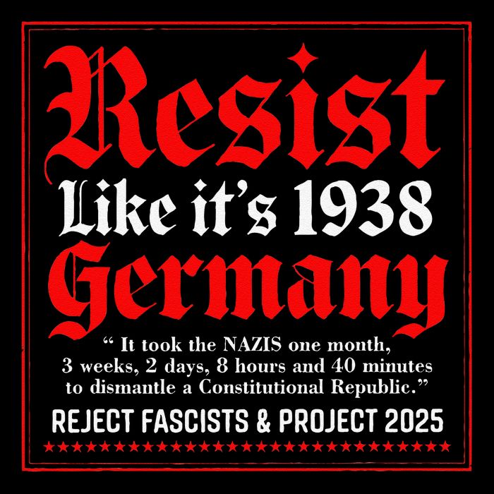 Resist Like Its 1938 Germany Bucket Hat