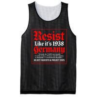 Resist Like Its 1938 Germany Mesh Reversible Basketball Jersey Tank