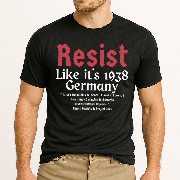 Resist Like It's 1938 Germany Cooling Performance Crew T-Shirt
