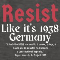 Resist Like It's 1938 Germany Vector Backpack