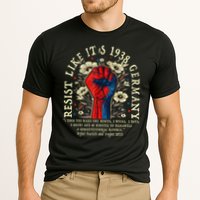 Resist Like It's 1938 Germany Floral Boho Funny Retro Performance Shirt