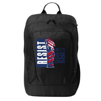 Resist Like Its 1938 Germany Reject Fascists  Project City Backpack