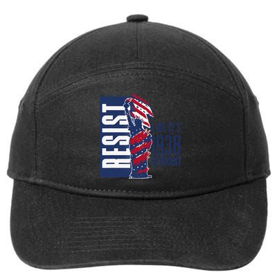 Resist Like Its 1938 Germany Reject Fascists  Project 7-Panel Snapback Hat