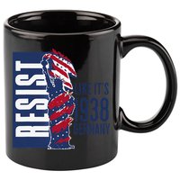 Resist Like Its 1938 Germany Reject Fascists  Project 11oz C Handle Ceramic Mug