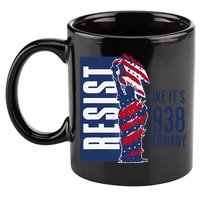Resist Like Its 1938 Germany Reject Fascists  Project 11oz C Handle Ceramic Mug