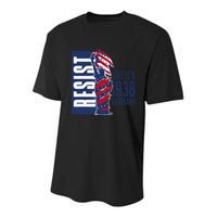 Resist Like Its 1938 Germany Reject Fascists  Project Youth Performance Sprint T-Shirt