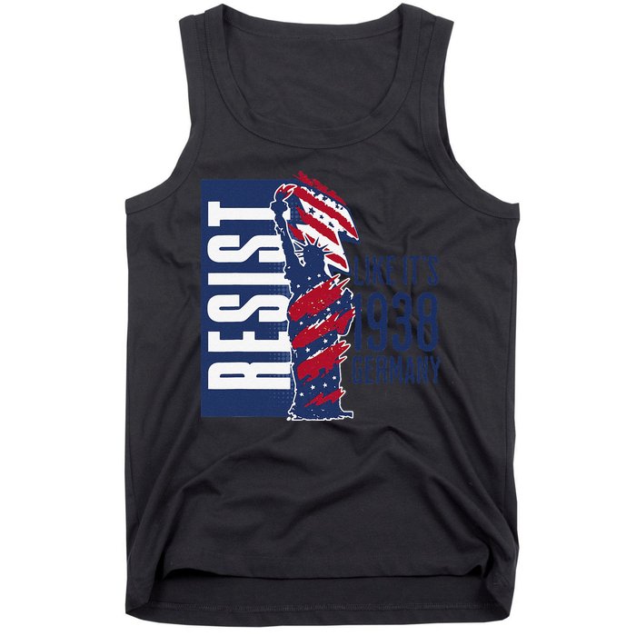 Resist Like Its 1938 Germany Reject Fascists  Project Tank Top