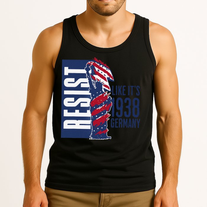 Resist Like Its 1938 Germany Reject Fascists  Project Tank Top