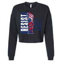 Resist Like Its 1938 Germany Reject Fascists  Project Cropped Pullover Crew