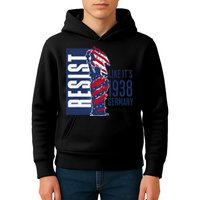 Resist Like Its 1938 Germany Reject Fascists  Project Kids Hoodie