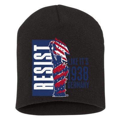 Resist Like Its 1938 Germany Reject Fascists  Project Short Acrylic Beanie