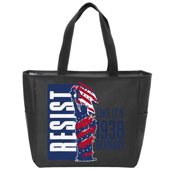Resist Like Its 1938 Germany Reject Fascists  Project Zip Tote Bag
