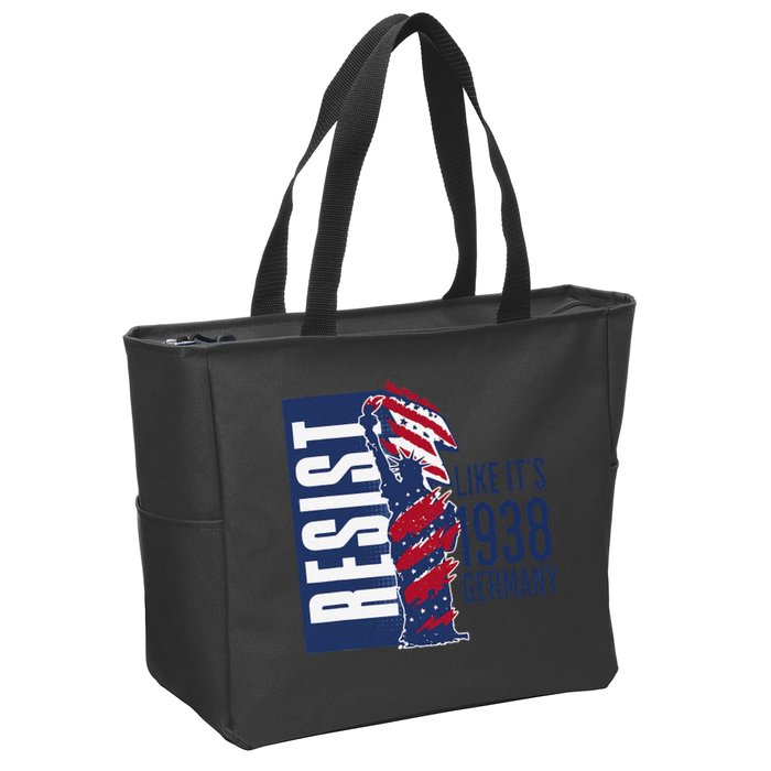 Resist Like Its 1938 Germany Reject Fascists  Project Zip Tote Bag