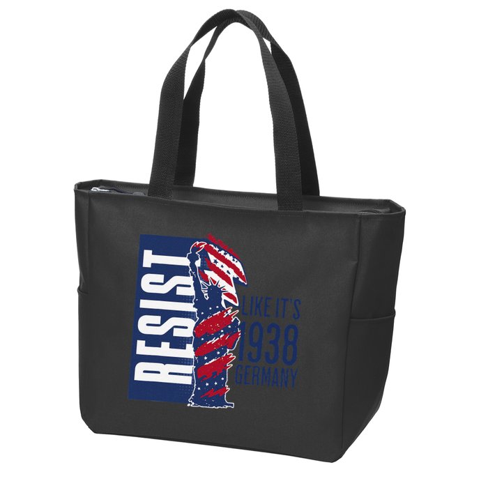 Resist Like Its 1938 Germany Reject Fascists  Project Zip Tote Bag