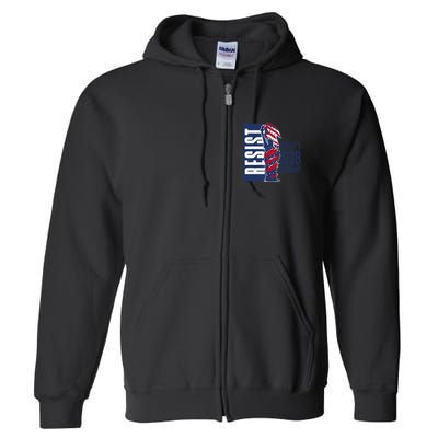Resist Like Its 1938 Germany Reject Fascists  Project Full Zip Hoodie