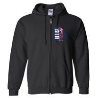 Resist Like Its 1938 Germany Reject Fascists  Project Full Zip Hoodie