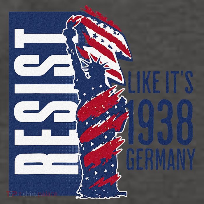Resist Like Its 1938 Germany Reject Fascists  Project Vector Backpack