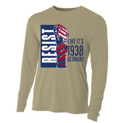 Resist Like Its 1938 Germany Reject Fascists  Project Cooling Performance Long Sleeve Crew