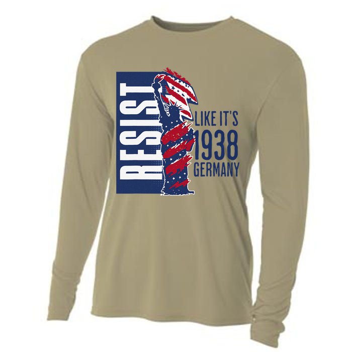 Resist Like Its 1938 Germany Reject Fascists  Project Cooling Performance Long Sleeve Crew