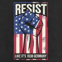 Resist Like Its 1938 Germany Adult Drive Performance Visor