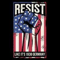 Resist Like Its 1938 Germany 16 in Basic Backpack