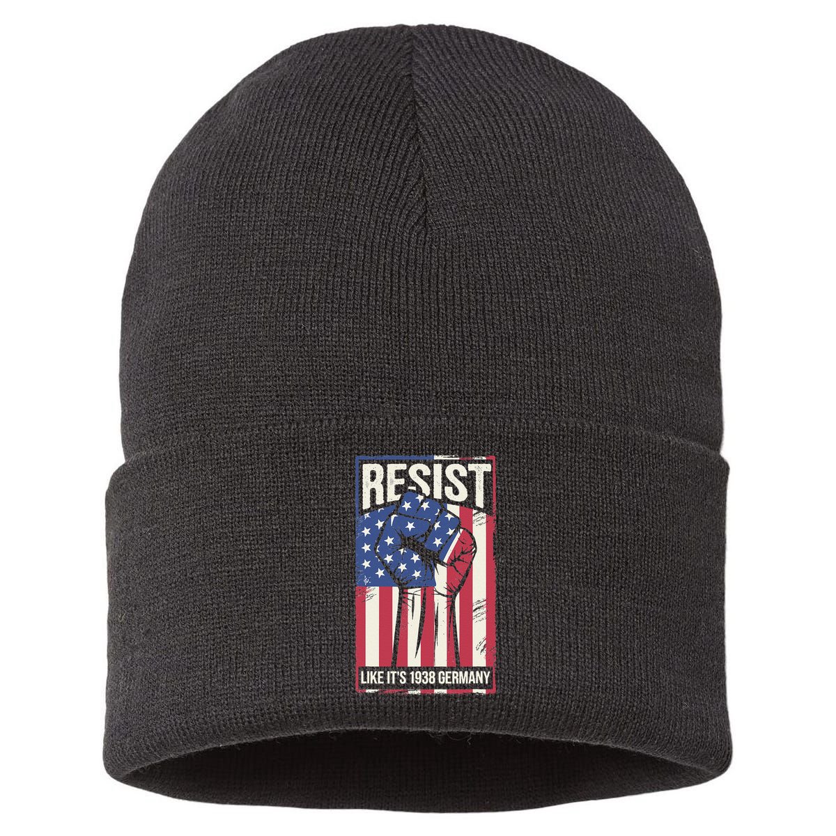 Resist Like Its 1938 Germany Sustainable Knit Beanie